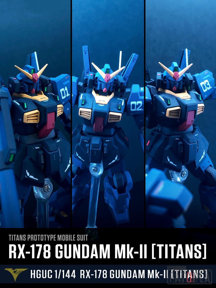 HGUC ガンダムMK-II(ティターンズ仕様)小改修・全塗装 制作01 号泣 HGUC ガンダムMK-II(ティターンズ仕様)小改修・全塗装 制作01 号泣
