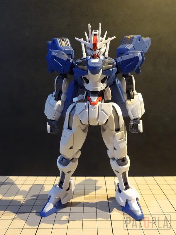 中古品ガンプラ　HG　ガンダムエアリアル(改修型)　改修塗装済み完成品 ロボット