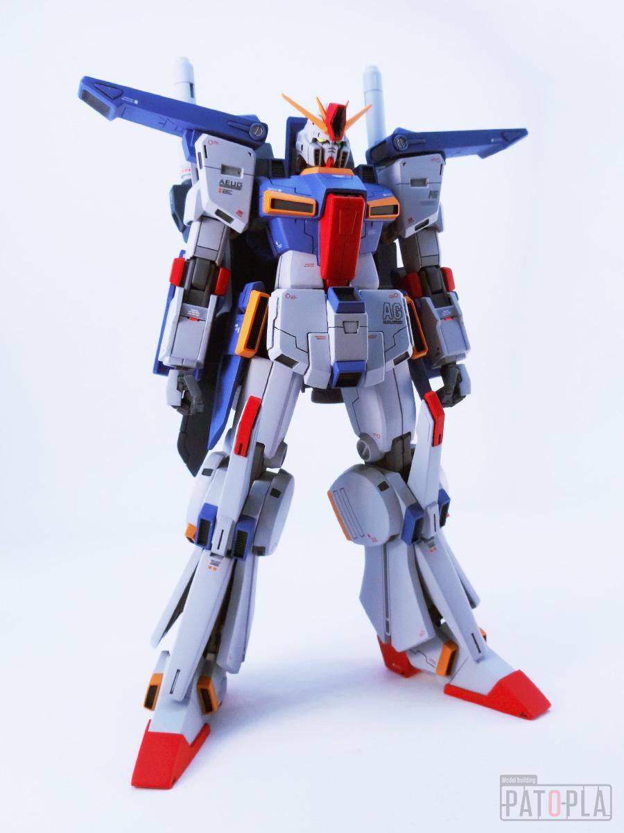 HGUC 1/144 ZZガンダム 改修・全塗装 アニメじゃない製作 ひゃ