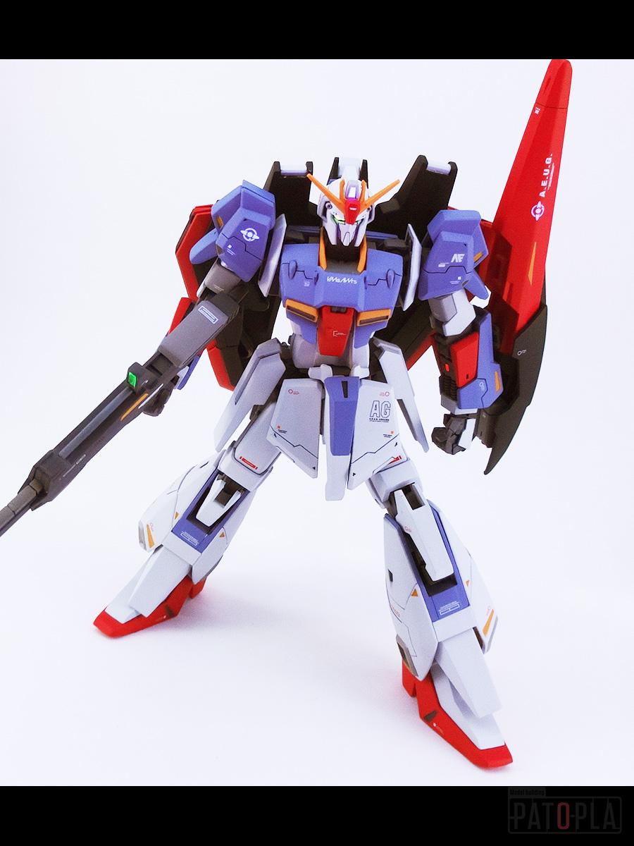 徹底改修 全塗装 完成品】 HGUC 1/144 MSZ-006 ゼータガンダム