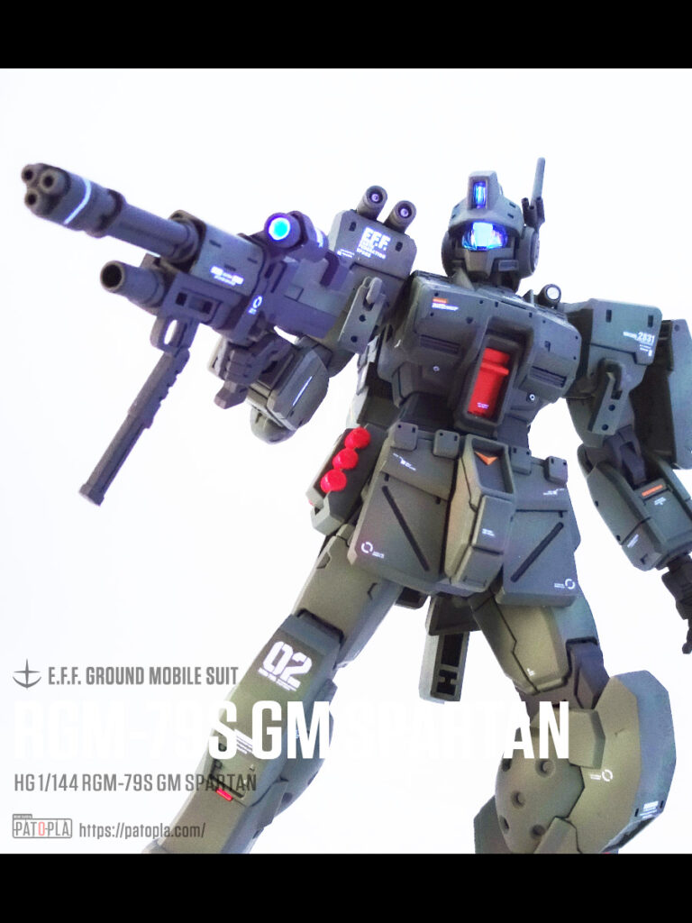 ガンプラ ジム・スパルタン hg 完成品-