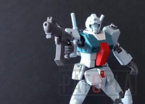 HG 1/144 ジム (スレッガー搭乗機) 改修・全塗装 製作01 ペダル少し硬めです -ぱとぷら