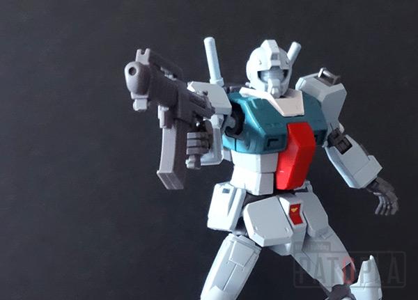 HG 1/144 ジム (スレッガー搭乗機) 改修・全塗装 製作01 ペダル少し硬めです -ぱとぷら