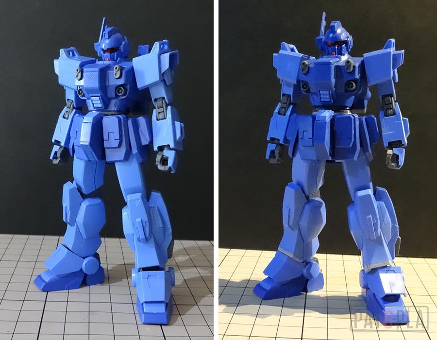 HGUC 1/144 ブルーディスティニー１号機 改修・全塗装 製作 戦慄の 