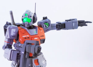 HG 1/144 ジム (スレッガー搭乗機) 改修・全塗装 製作 完成 そういう時は身を隠すんだ! -ぱとぷら