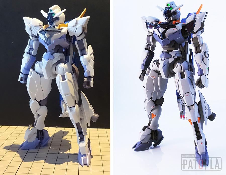 HG 1/144 ガンダムルブリスジウ 改修・全塗装 製作 完成 レディイイ