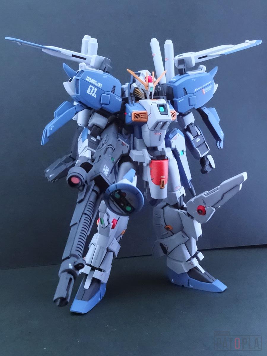 MG EX-Sガンダムver1.5改修塗装完成品 - プラモデル