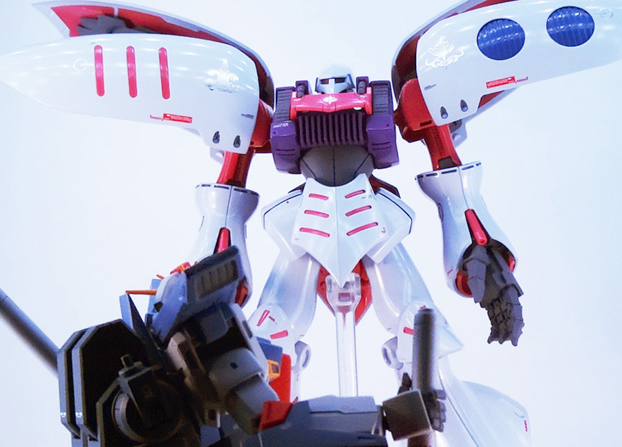 HGUC 1/144 キュベレイ 全塗装 ガンプラ完成品-