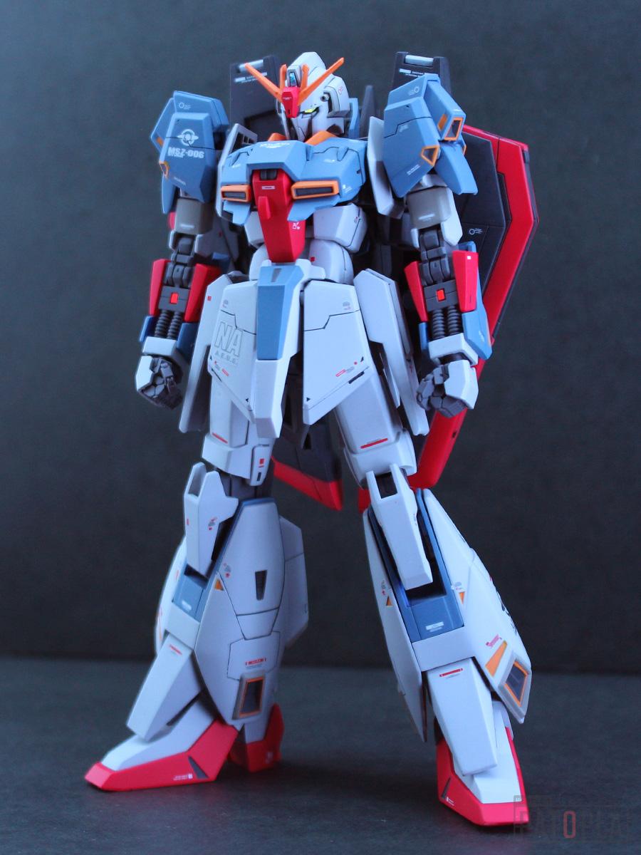 徹底改修 全塗装 完成品】 HGUC 1/144 MSZ-006 ゼータガンダム 