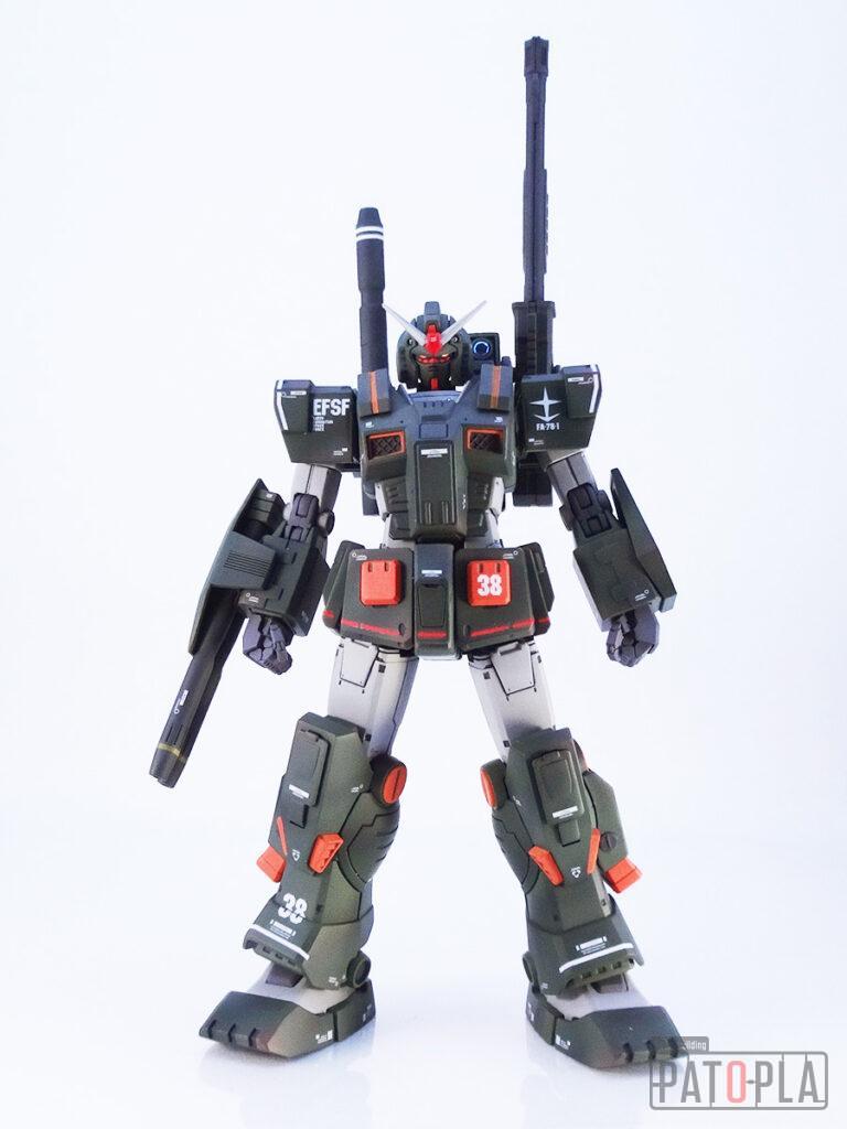 HG 1/144 フルアーマーガンダム 改修・全塗装 製作完成 -ぱとぷら