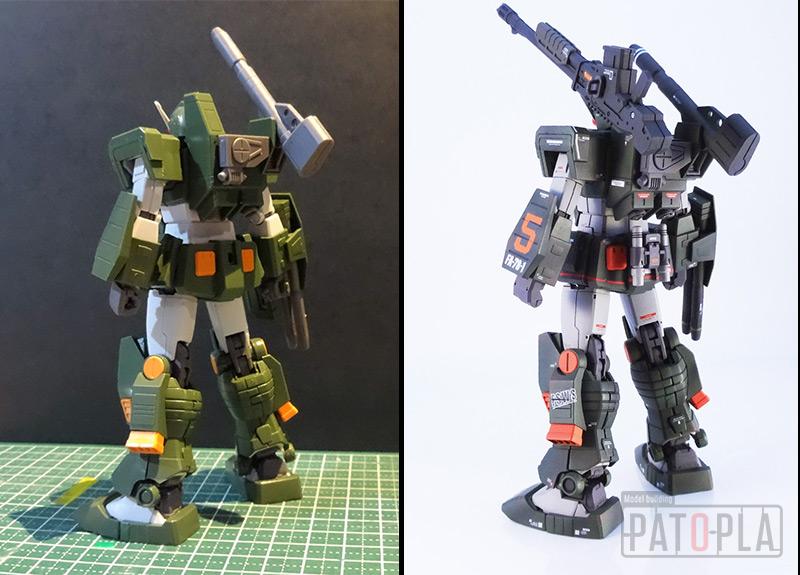 HG 1/144 フルアーマーガンダム 改修・全塗装 製作完成 -ぱとぷら