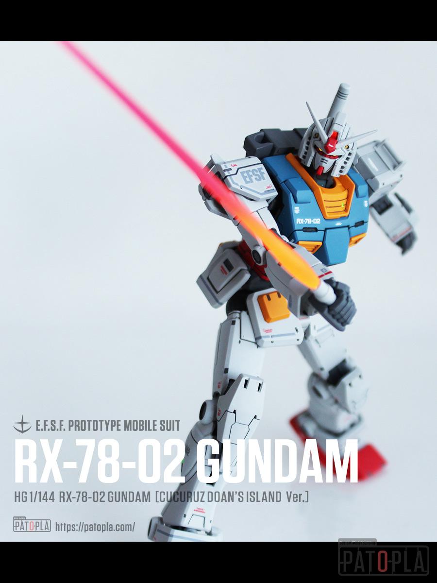 HG 1/144 ガンダム(ククルス・ドアンの島版) 改修・全塗装 製作完成 下の土は黒いんですね -ぱとぷら HG 1/144 ガンダム(ククルス・ドアンの島版) 改修・全塗装 製作完成 下の土は黒いんですね -ぱとぷら