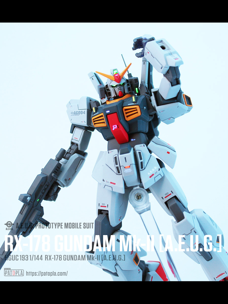 HGUC 1/144 ガンダムMk-II（エゥーゴ仕様）改修・全塗装品 エマ 