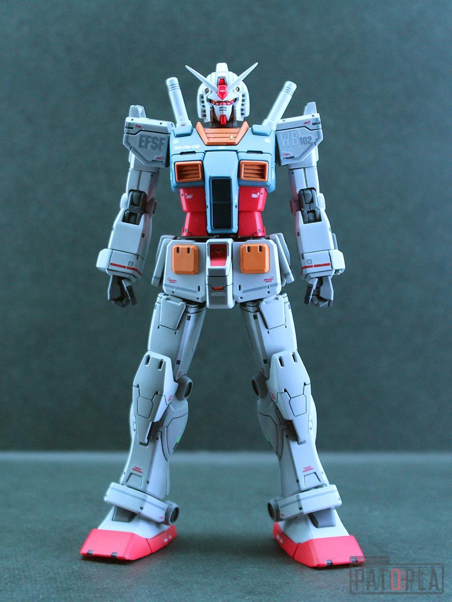 HG 1/144 ガンダム(ククルス・ドアンの島版) 改修・全塗装 製作完成 下の土は黒いんですね -ぱとぷら HG 1/144 ガンダム(ククルス・ドアンの島版) 改修・全塗装 製作完成 下の土は黒いんですね -ぱとぷら