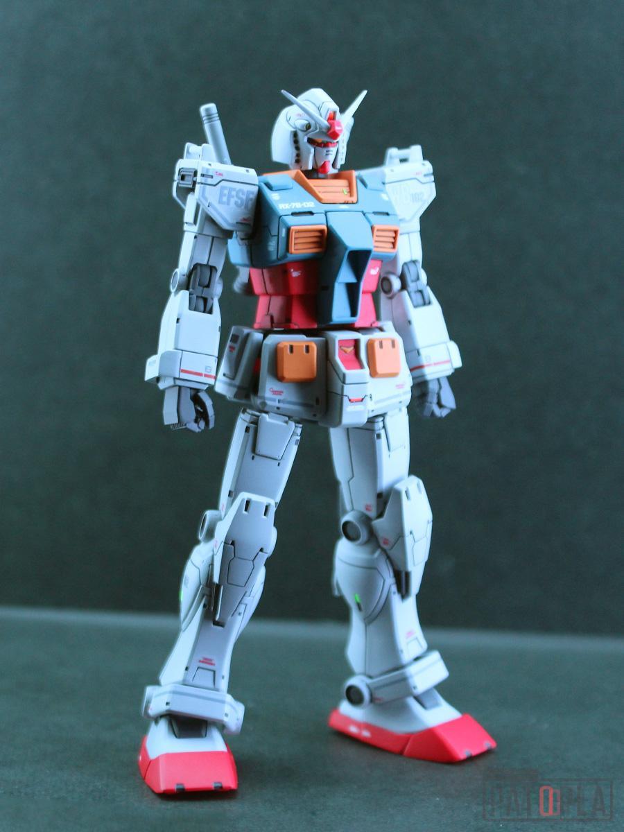 HG 1/144 ガンダム(ククルス・ドアンの島版) 改修・全塗装 製作完成 下の土は黒いんですね -ぱとぷら HG 1/144 ガンダム(ククルス・ドアンの島版) 改修・全塗装 製作完成 下の土は黒いんですね -ぱとぷら