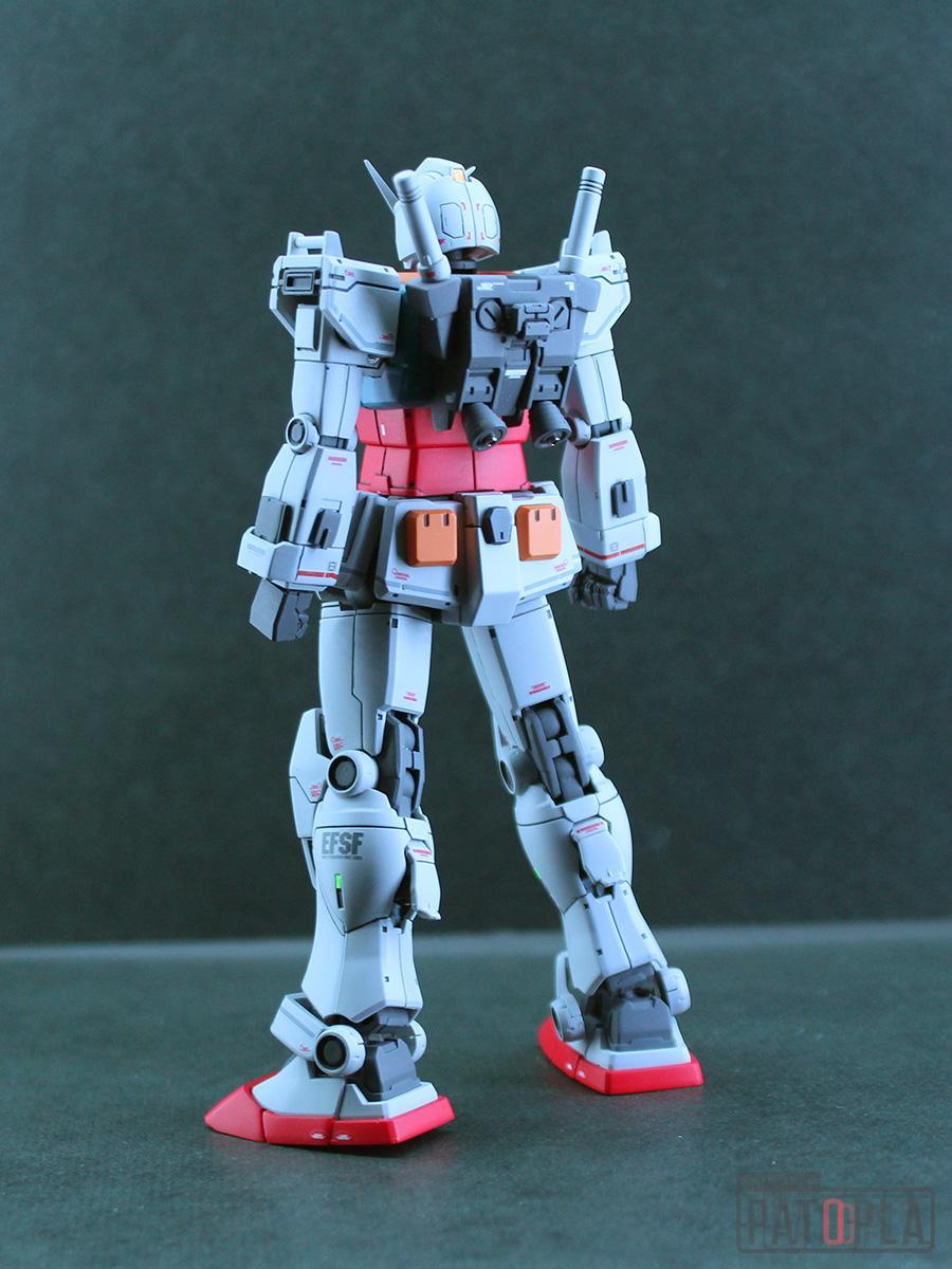 HG 1/144 ガンダム(ククルス・ドアンの島版) 改修・全塗装 製作完成 下の土は黒いんですね -ぱとぷら HG 1/144 ガンダム(ククルス・ドアンの島版) 改修・全塗装 製作完成 下の土は黒いんですね -ぱとぷら