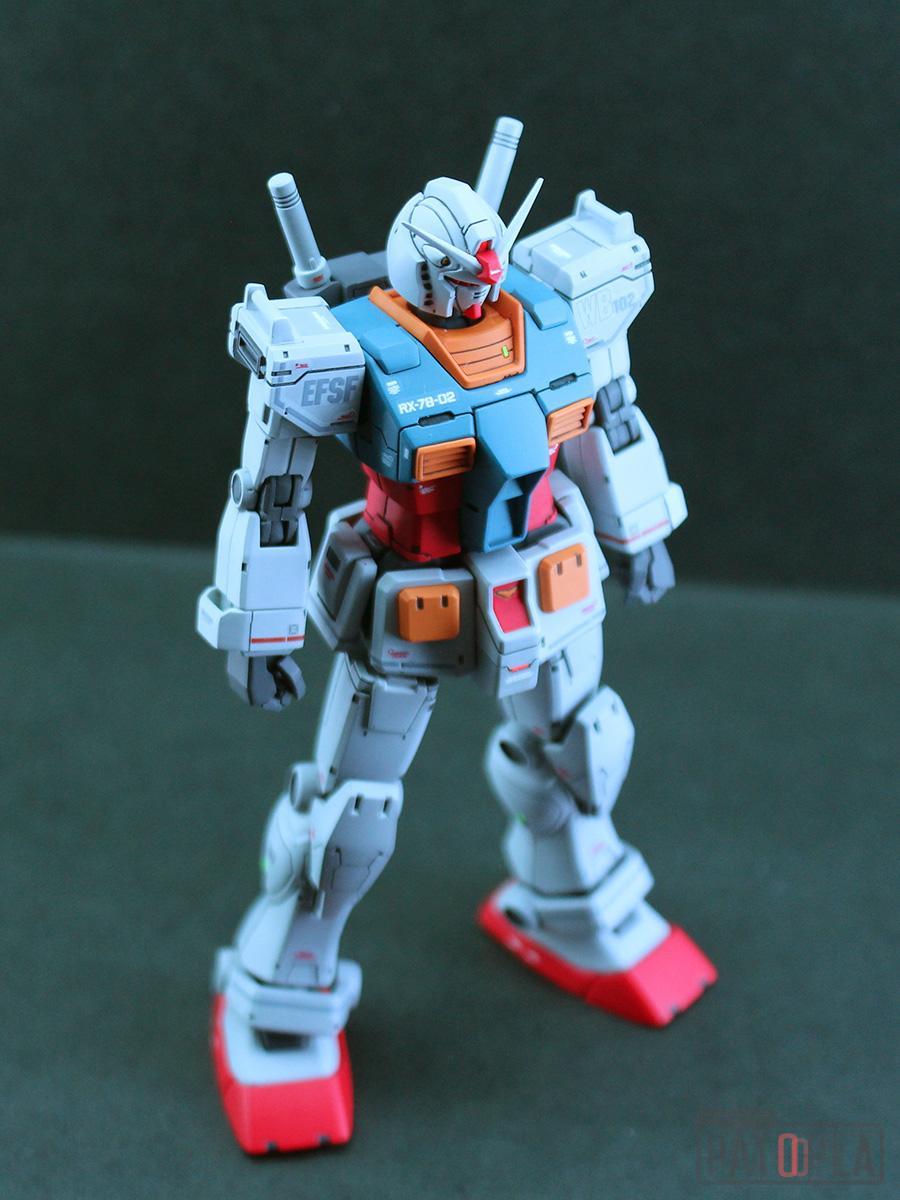 HG 1/144 ガンダム(ククルス・ドアンの島版) 改修・全塗装 製作完成 下の土は黒いんですね -ぱとぷら HG 1/144 ガンダム(ククルス・ドアンの島版) 改修・全塗装 製作完成 下の土は黒いんですね -ぱとぷら