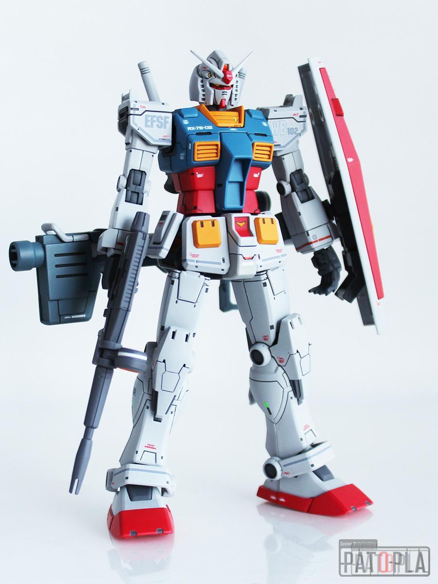 HG 1/144 ガンダム(ククルス・ドアンの島版) 改修・全塗装 製作完成 下の土は黒いんですね -ぱとぷら HG 1/144 ガンダム(ククルス・ドアンの島版) 改修・全塗装 製作完成 下の土は黒いんですね -ぱとぷら