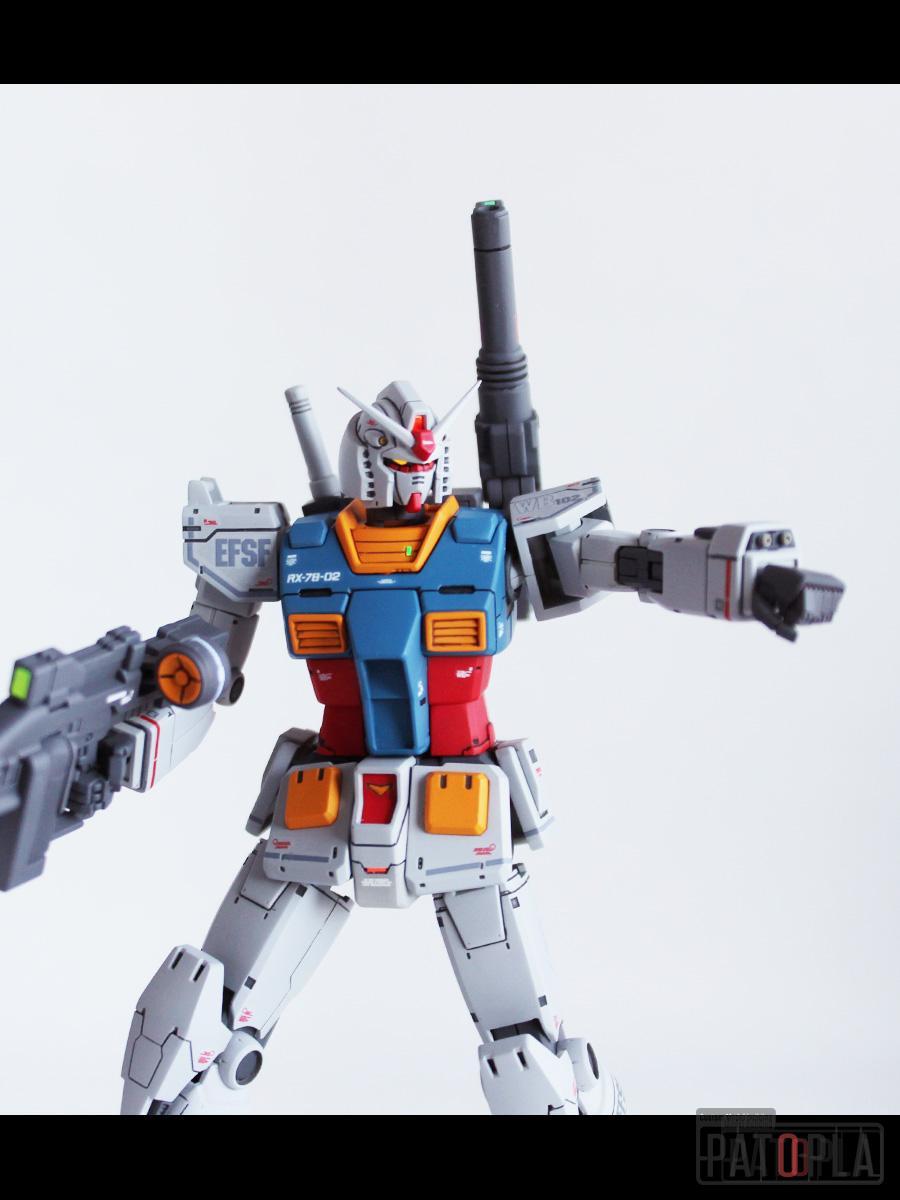 HG 1/144 ガンダム(ククルス・ドアンの島版) 改修・全塗装 製作完成 下の土は黒いんですね -ぱとぷら HG 1/144 ガンダム(ククルス・ドアンの島版) 改修・全塗装 製作完成 下の土は黒いんですね -ぱとぷら