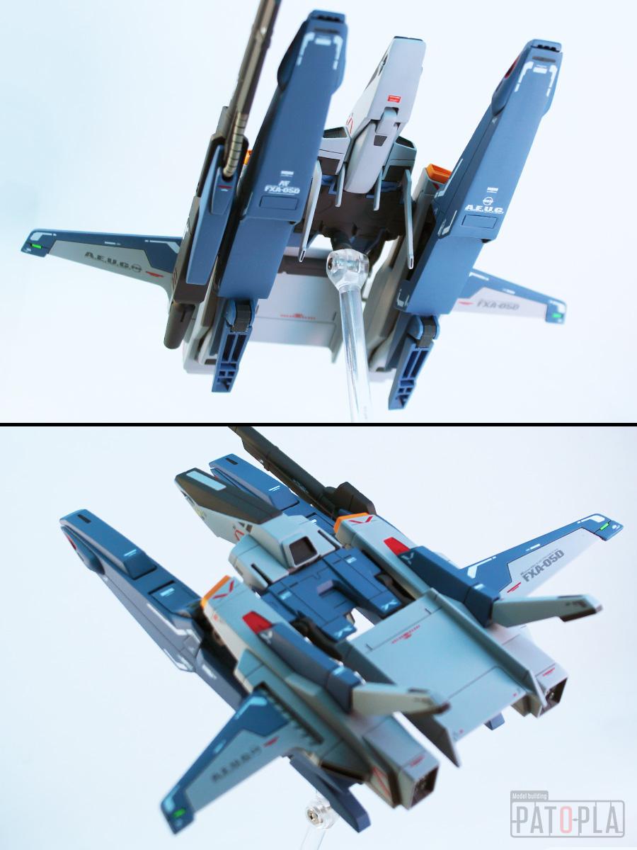 HGUC 1/144 Gディフェンサー&フライングアーマー 小改修・全塗装品