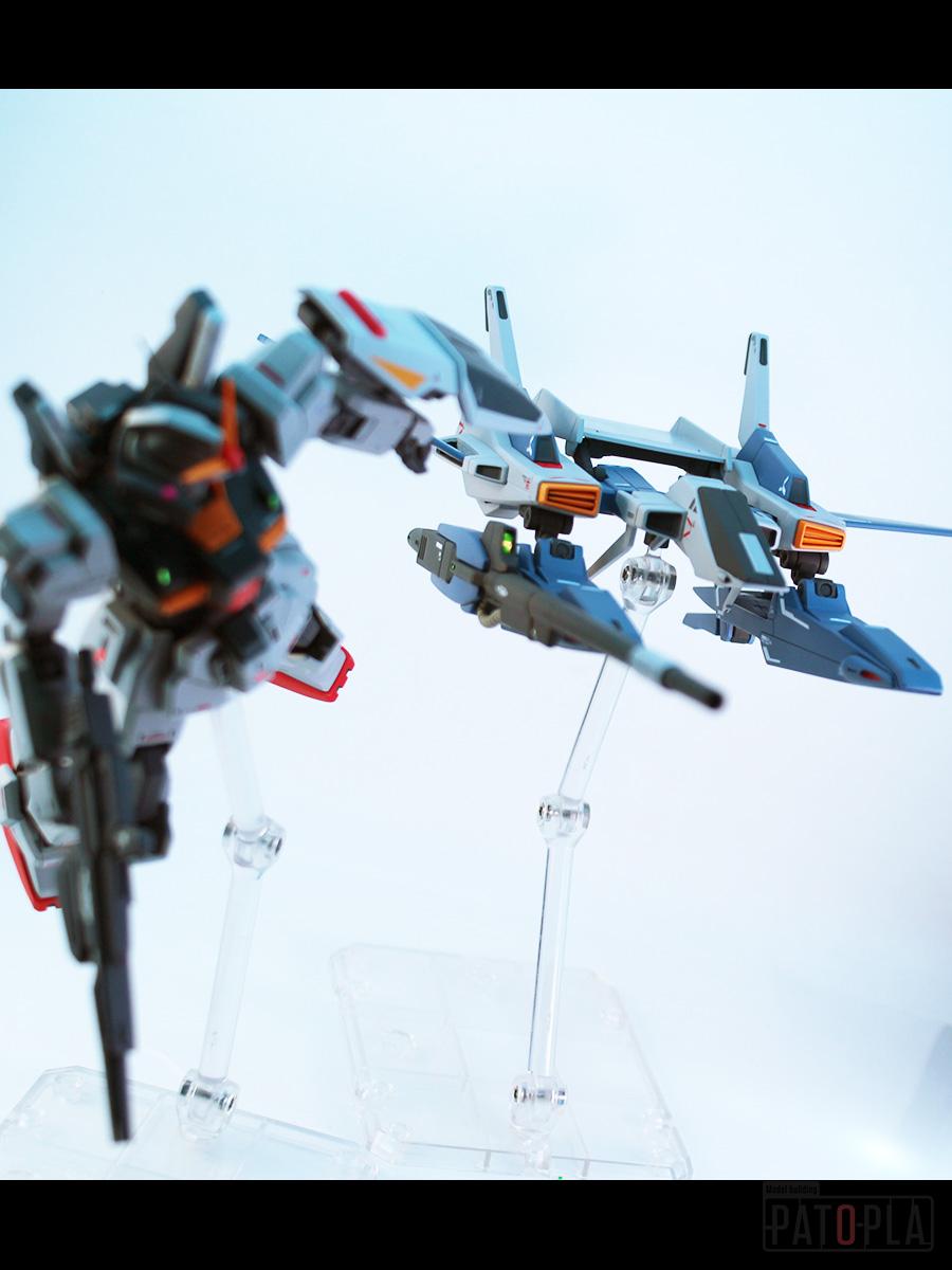 HGUC 1/144 Gディフェンサー&フライングアーマー 小改修・全塗装品