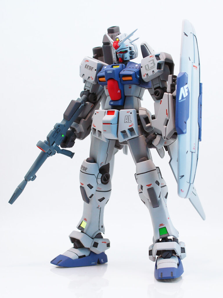 HGUC 1/144 ガンダムGP03S ステイメン 改修・全塗装製作 ステイメン、お前もか。 -ぱとぷら