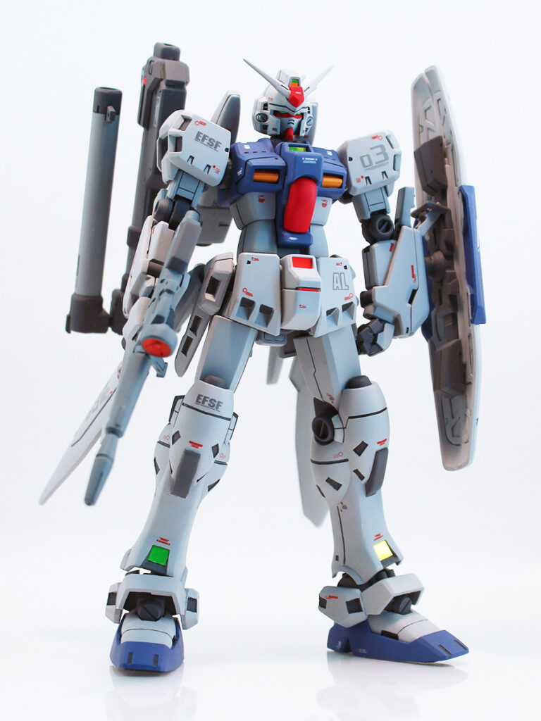 HGUC 1/144 ガンダムGP03S ステイメン 改修・全塗装製作 ステイメン、お前もか。 -ぱとぷら