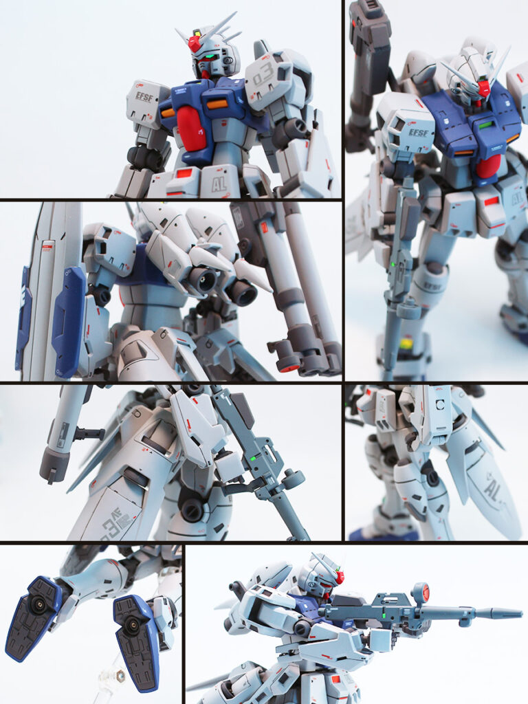 HGUC 1/144 ガンダムGP03S ステイメン 改修・全塗装製作 ステイメン、お前もか。 -ぱとぷら