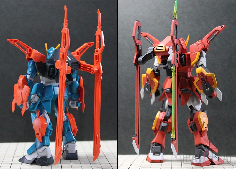 HG 1/144 ソードカラミティガンダム 改修・全塗装製作 完成 -ぱとぷら