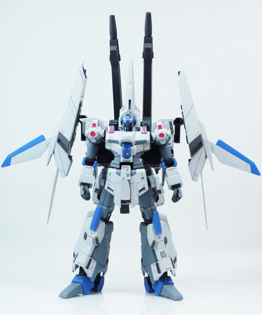 HGUC 1/144 リゼル（ディフェンサーbユニット） 改修・全塗装 製作完成 -ぱとぷら