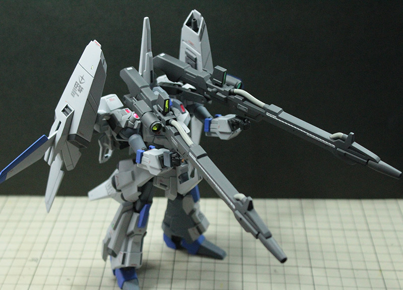 HGUC 1/144 リゼル（ディフェンサーbユニット） 改修・全塗装 製作完成 -ぱとぷら