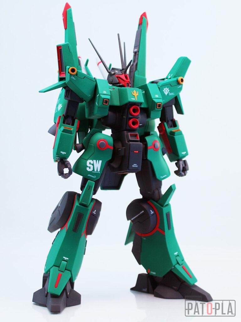 HGUC 1/144 ドーベンウルフ 改修・全塗装製作 完成 SPACE WOLF -ぱとぷら