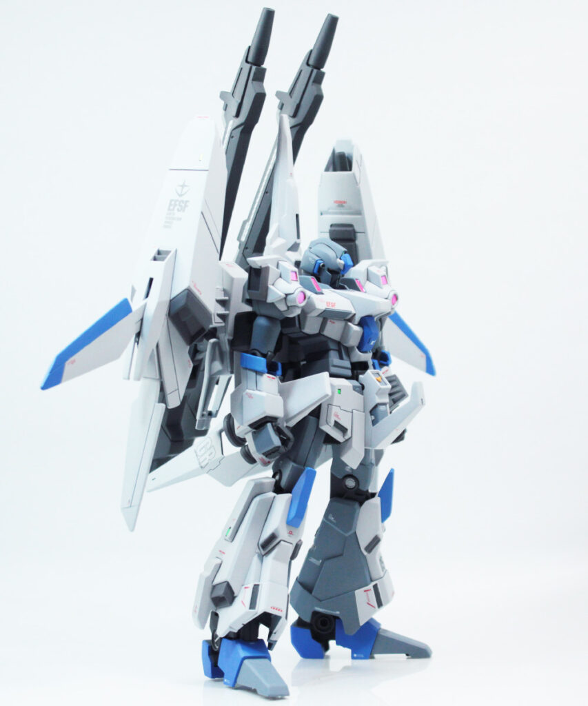 HGUC 1/144 リゼル（ディフェンサーbユニット） 改修・全塗装 製作完成 -ぱとぷら