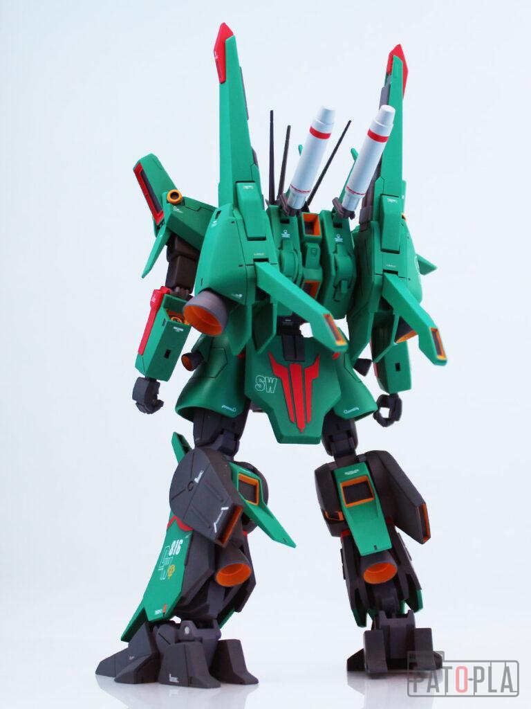 HGUC 1/144 ドーベンウルフ 改修・全塗装製作 完成 SPACE WOLF -ぱとぷら