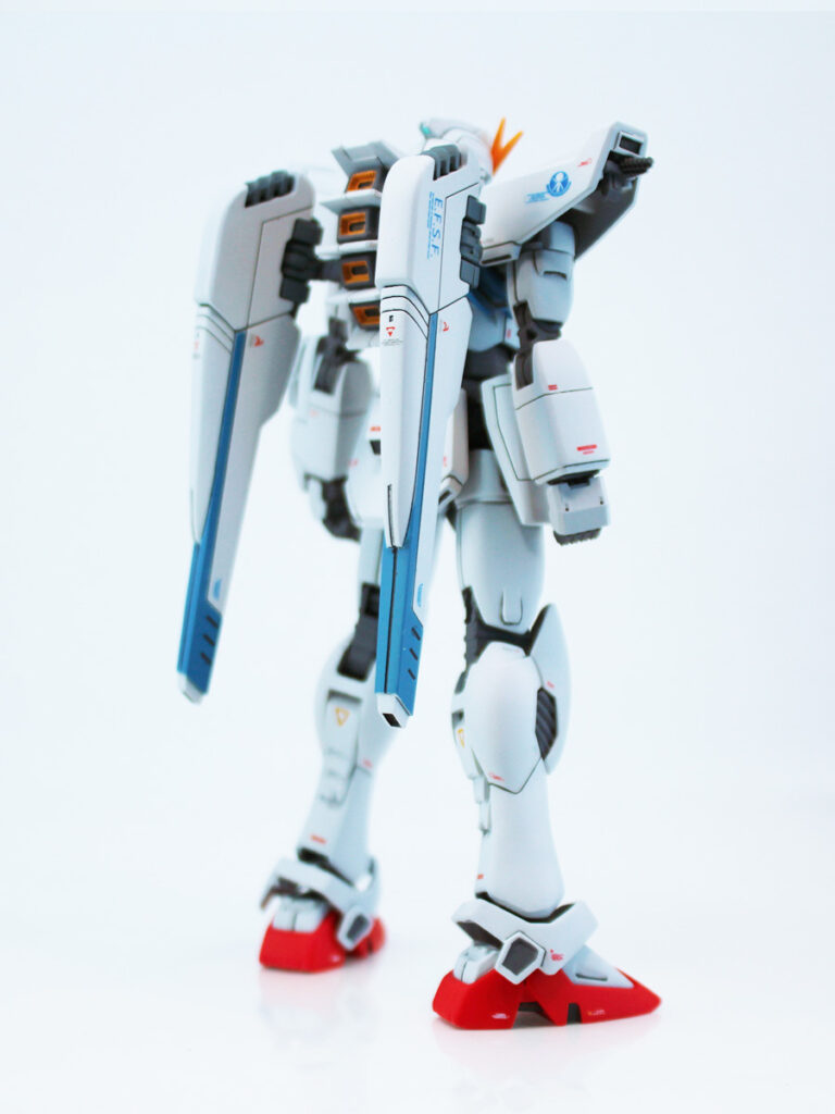 HGUC 1/144 ガンダムF91（ver.pato_1.5 ） 改修・全塗装 製作　 -ぱとぷら