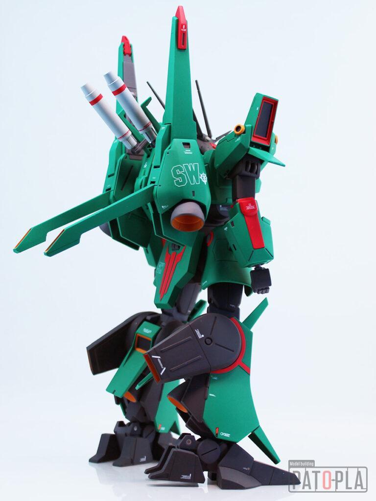 HGUC 1/144 ドーベンウルフ 改修・全塗装製作 完成 SPACE WOLF -ぱとぷら