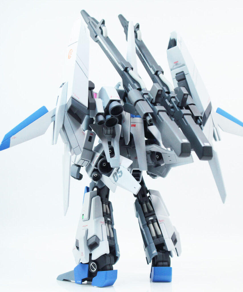 HGUC 1/144 リゼル（ディフェンサーbユニット） 改修・全塗装 製作完成 -ぱとぷら