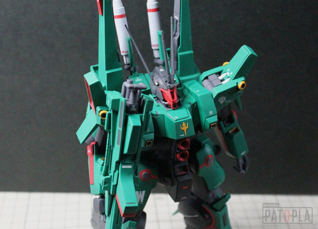 HGUC 1/144 ドーベンウルフ 改修・全塗装製作 完成 SPACE WOLF -ぱとぷら