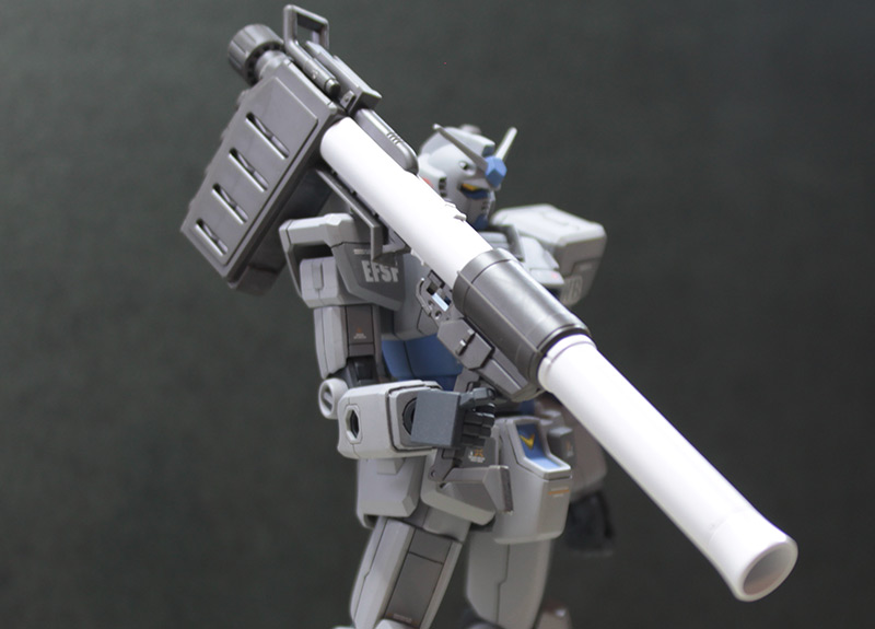 RG 1/144 RX-78-2 ガンダム Ver.2.0 改修・全塗装製作02 武器セット簡易レビュー -ぱとぷら