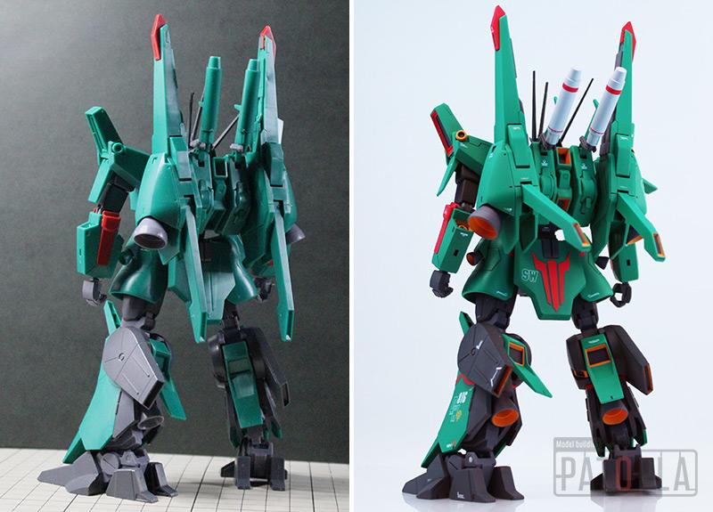 HGUC 1/144 ドーベンウルフ 改修・全塗装製作 完成 SPACE WOLF -ぱとぷら