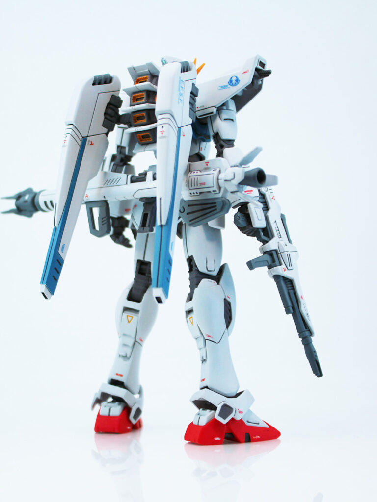 HGUC 1/144 ガンダムF91（ver.pato_1.5 ） 改修・全塗装 製作　 -ぱとぷら