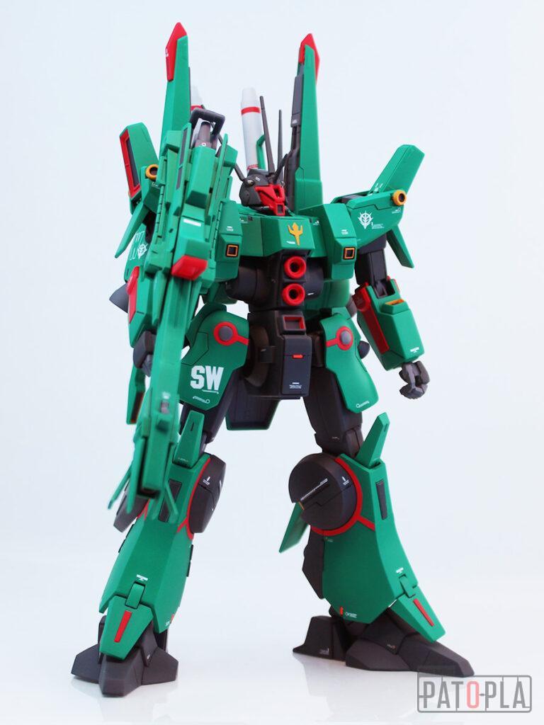 HGUC 1/144 ドーベンウルフ 改修・全塗装製作 完成 SPACE WOLF -ぱとぷら