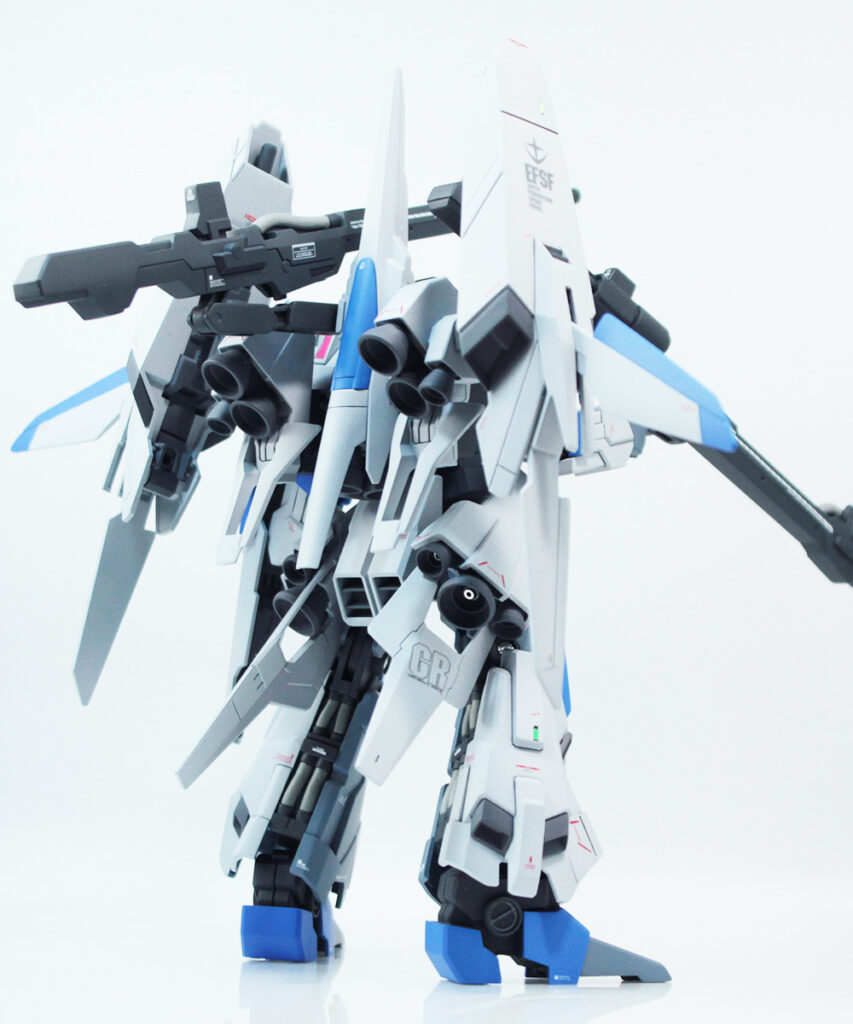 HGUC 1/144 リゼル（ディフェンサーbユニット） 改修・全塗装 製作完成 -ぱとぷら