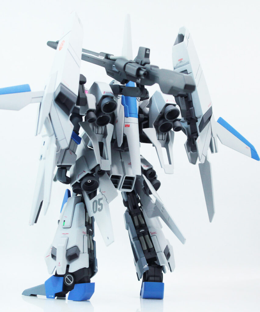 HGUC 1/144 リゼル（ディフェンサーbユニット） 改修・全塗装 製作完成 -ぱとぷら