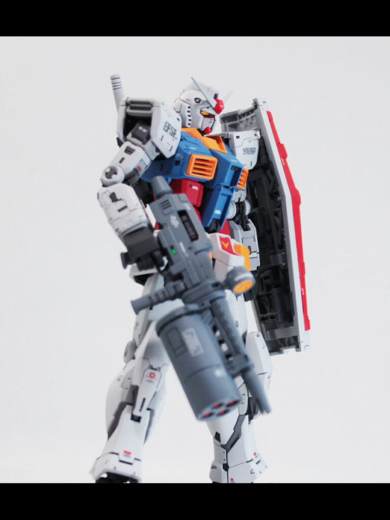 RG 1/144 RX-78-2 ガンダム Ver.2.0 改修・全塗装製作03 完成 親父がVer.2.0にこだわるわけだ… -ぱとぷら