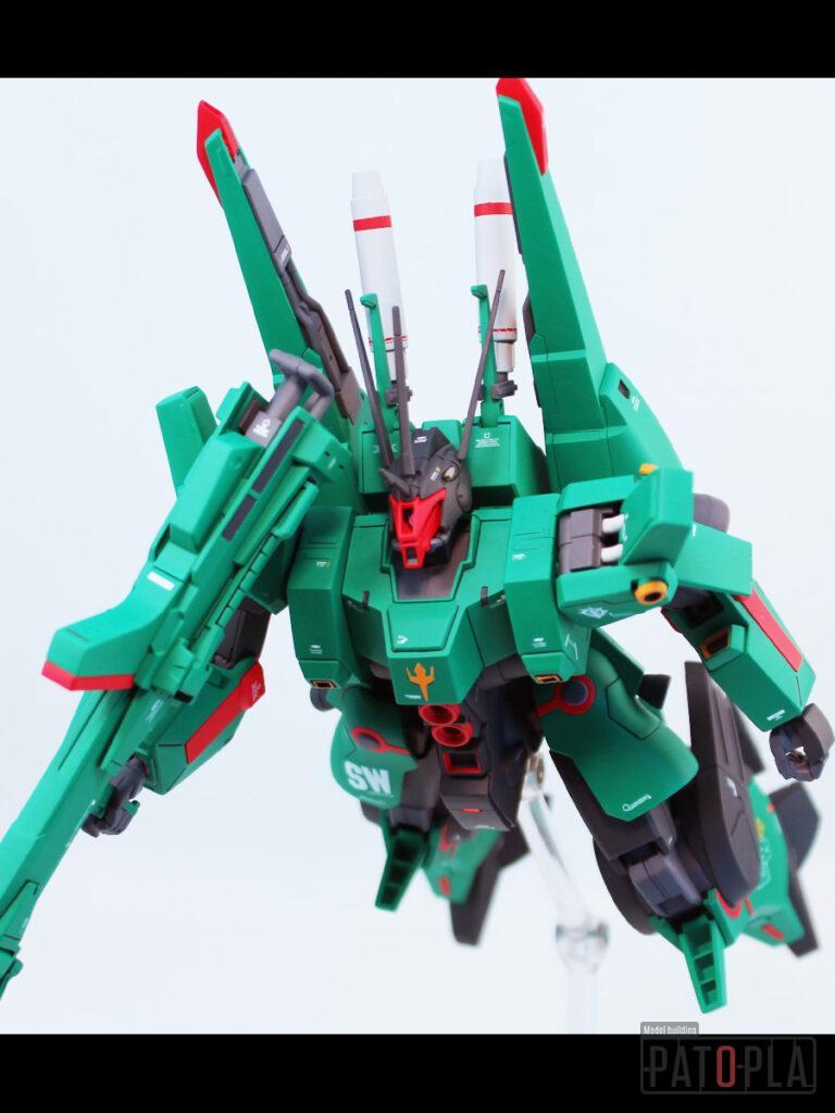 HGUC 1/144 ドーベンウルフ 改修・全塗装製作 完成 SPACE WOLF -ぱとぷら