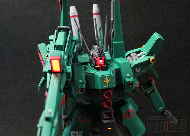 HGUC 1/144 ドーベンウルフ 改修・全塗装製作 完成 SPACE WOLF -ぱとぷら