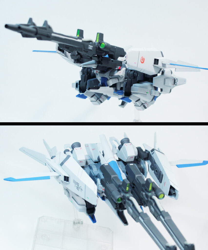 HGUC 1/144 リゼル（ディフェンサーbユニット） 改修・全塗装 製作完成 -ぱとぷら