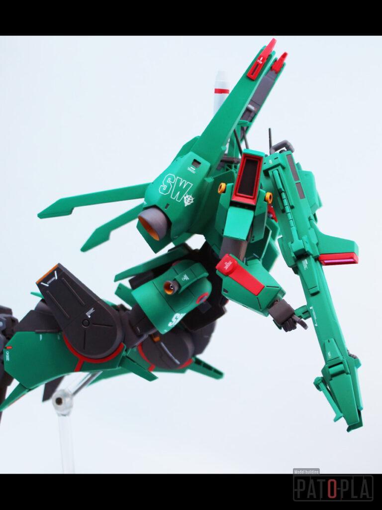 HGUC 1/144 ドーベンウルフ 改修・全塗装製作 完成 SPACE WOLF -ぱとぷら