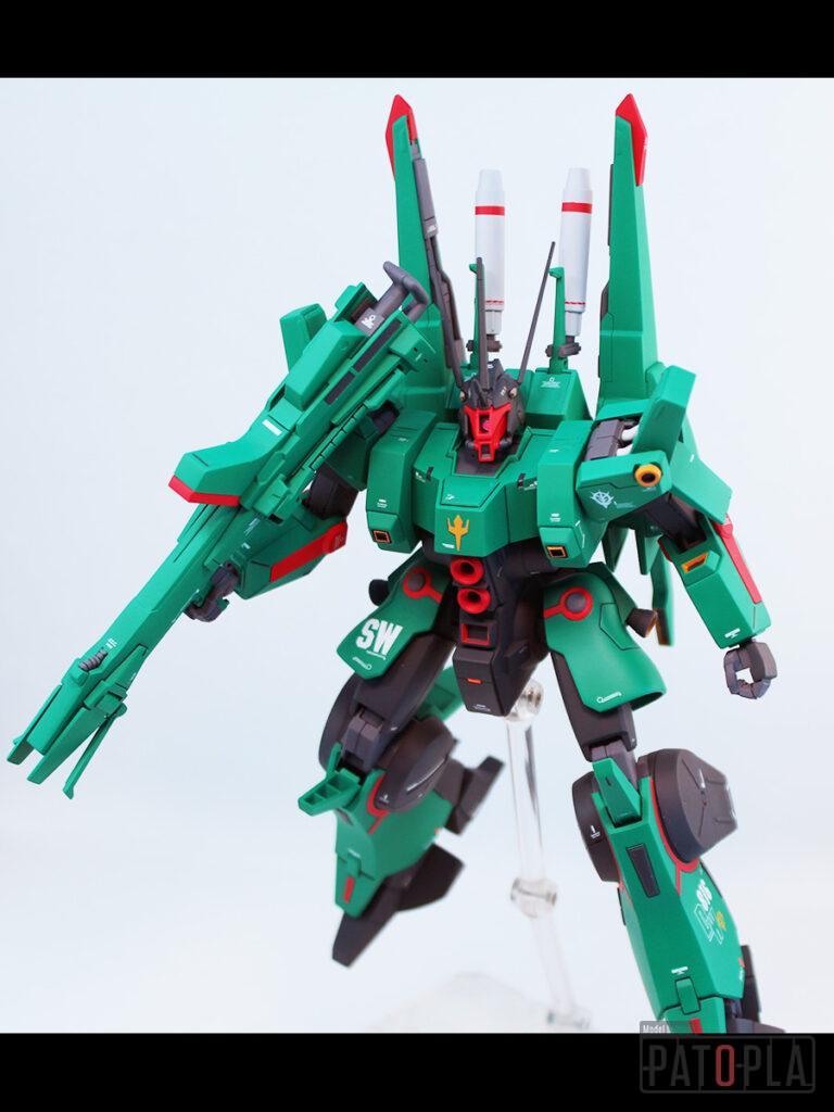 HGUC 1/144 ドーベンウルフ 改修・全塗装製作 完成 SPACE WOLF -ぱとぷら